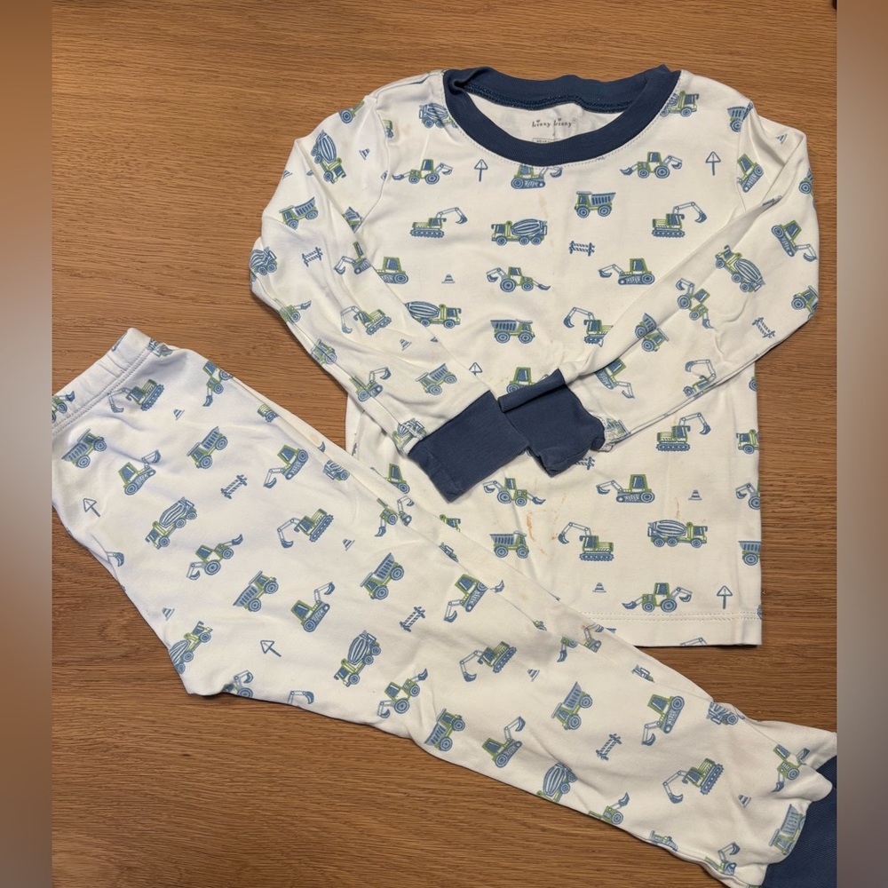 Kissy kissy 4T - construction pajamas